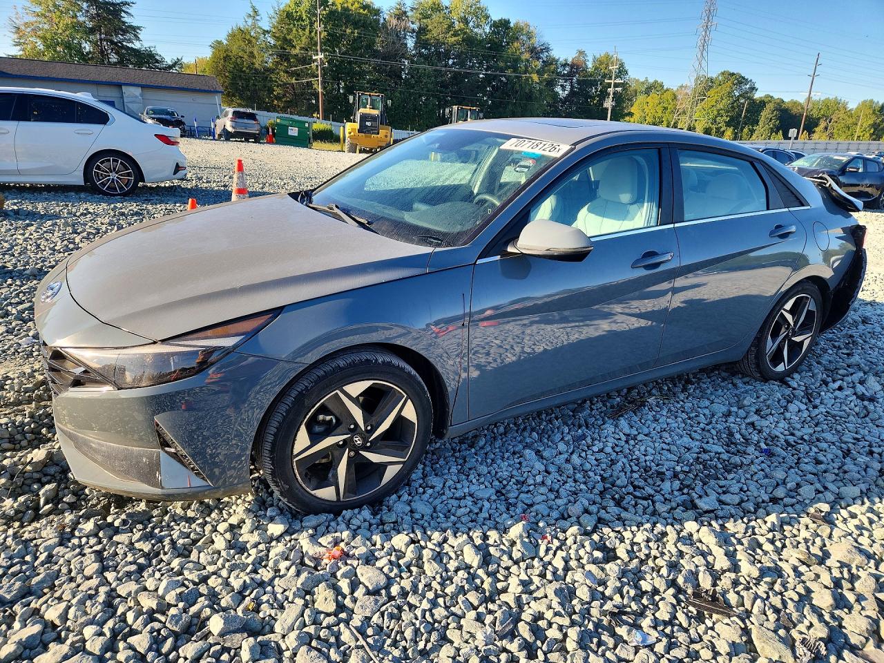 2021 HYUNDAI ELANTRA LIMITED | KMHLP4AG7MU113353 | UPCARS