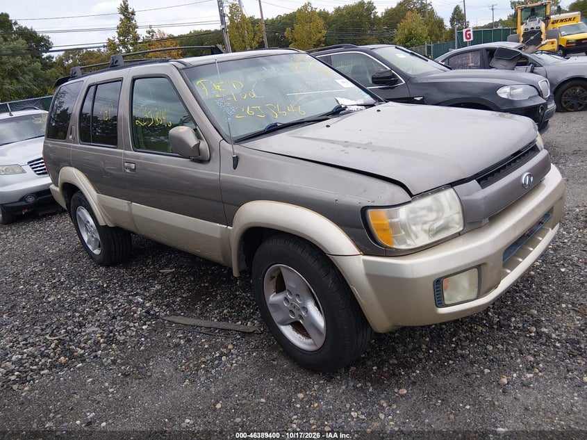 2001 INFINITI QX4 LUXURY | JNRDR09Y31W220327 | UPCARS