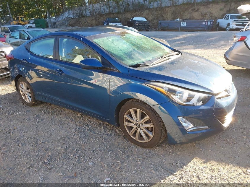 2016 HYUNDAI ELANTRA SE | KMHDH4AE2GU502227 | UPCARS