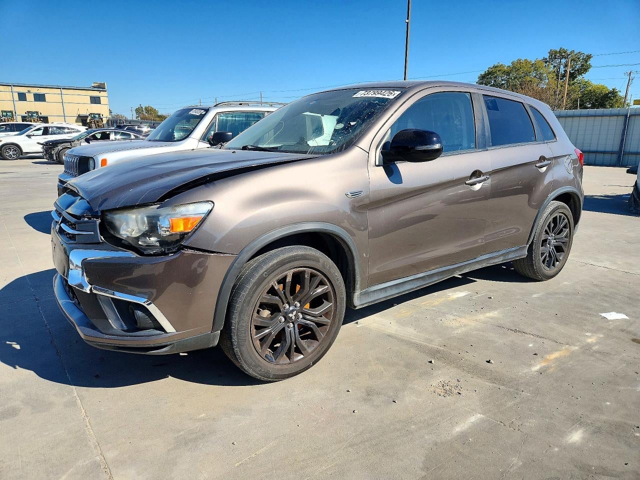 2019 MITSUBISHI OUTLANDER ES | JA4AP3AU4KU027257 | UPCARS