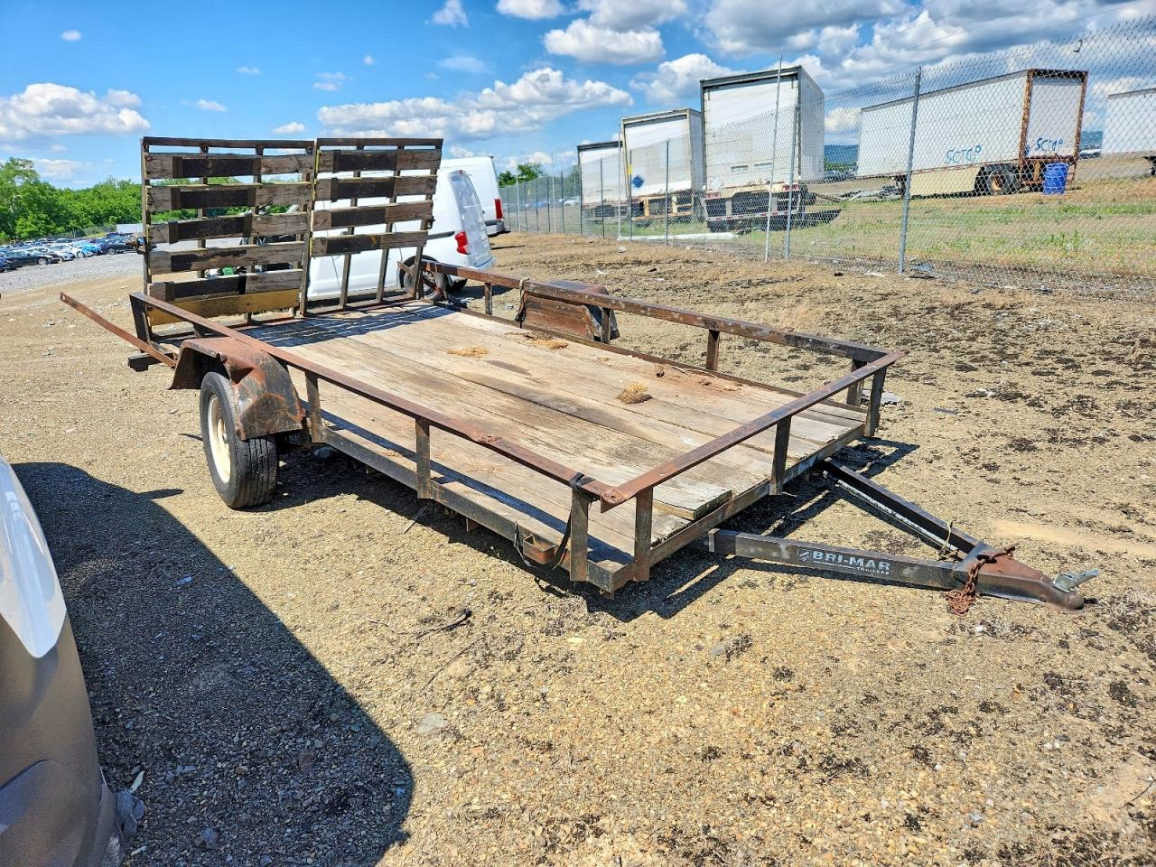 1996 BRI-MAR UNKNOWN UTILITY TRAILER | 1B9UC1210TC376003 | UPCARS