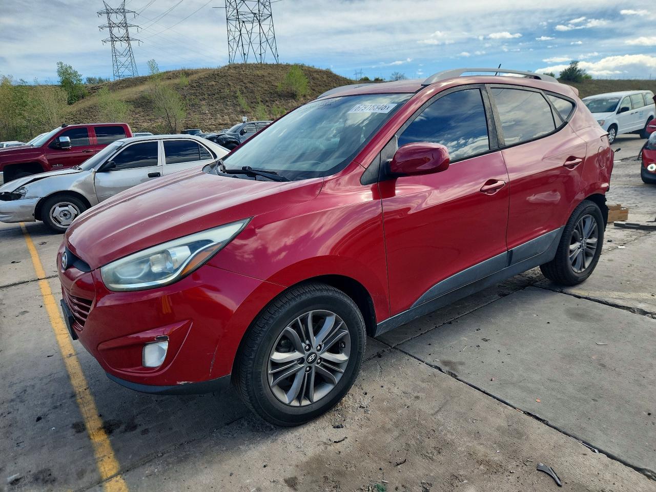 2014 HYUNDAI TUCSON SE | KM8JUCAG0EU879761 | UPCARS