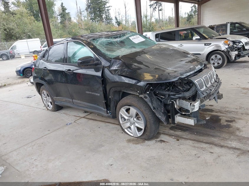 2022 JEEP COMPASS LATITUDE 4X4 | 3C4NJDBB6NT216213 | UPCARS