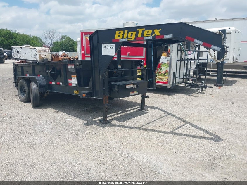 2025 BIG TEX TRAILER CO INC GOOSENECK DUAL AXLE | 16V3D2223S5400592 | UPCARS