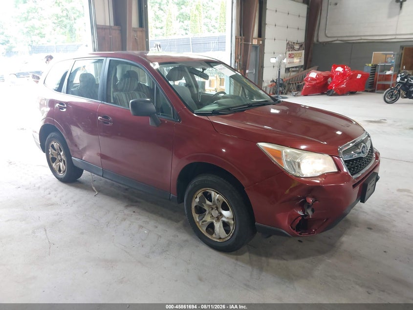 2014 SUBARU FORESTER 2.5I | JF2SJAAC6EH484142 | UPCARS