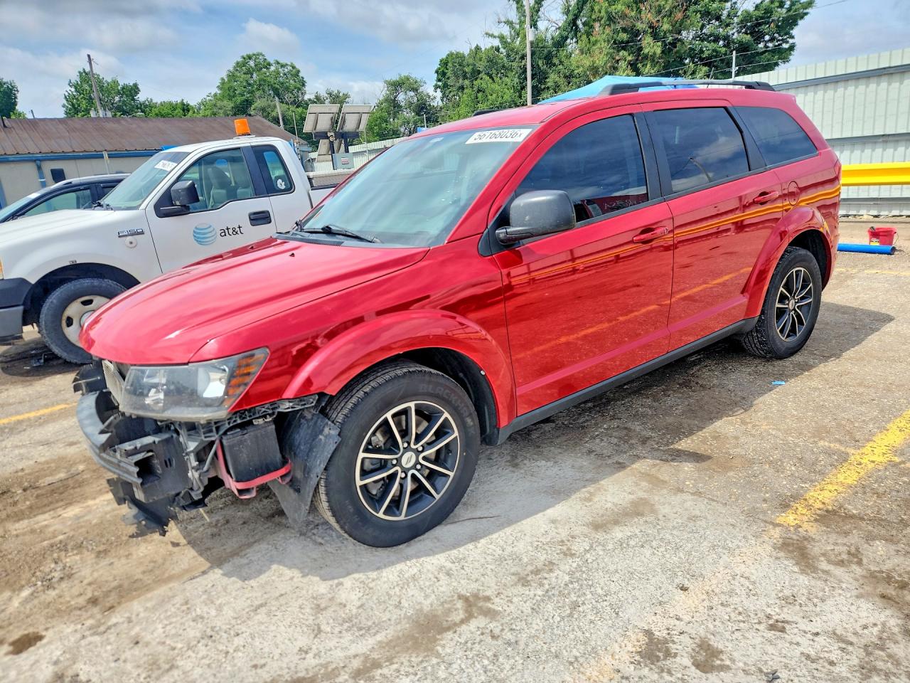 2018 DODGE JOURNEY SE | 3C4PDCABXJT385897 | UPCARS