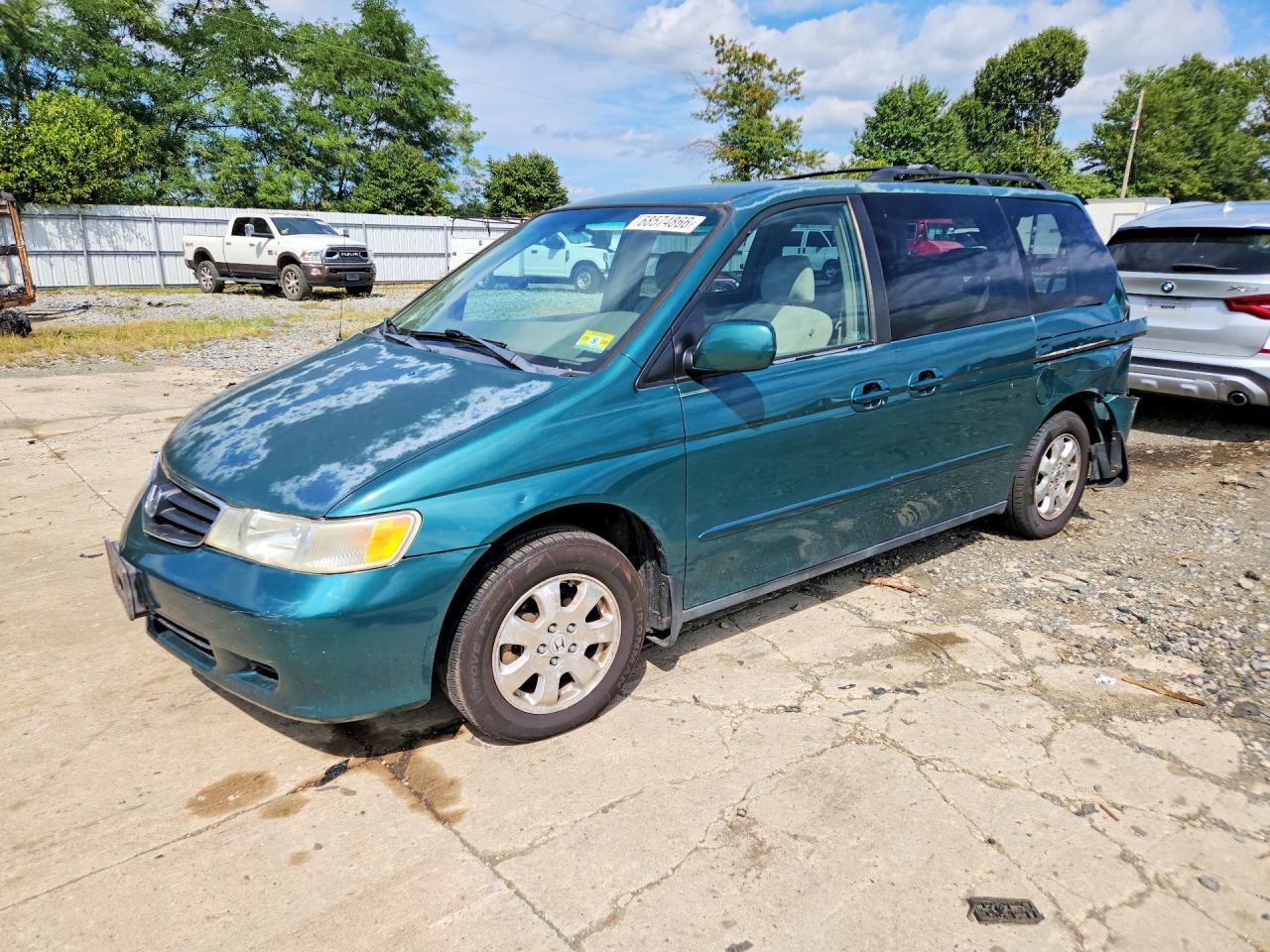 2002 HONDA ODYSSEY EX | 2HKRL18632H559464 | UPCARS