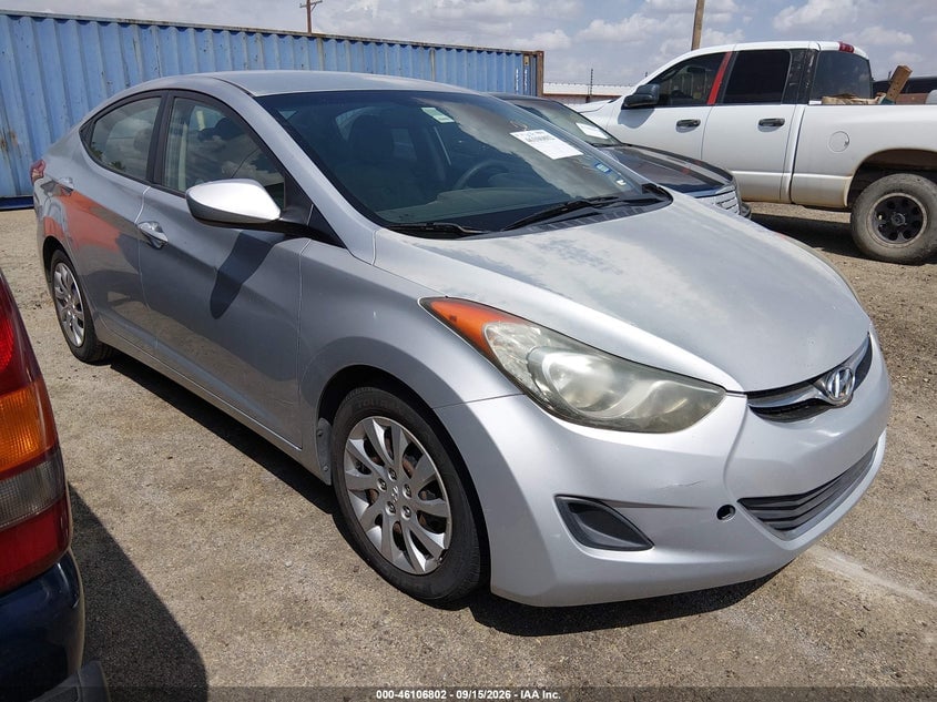 2012 HYUNDAI ELANTRA GLS | 5NPDH4AEXCH111836 | UPCARS