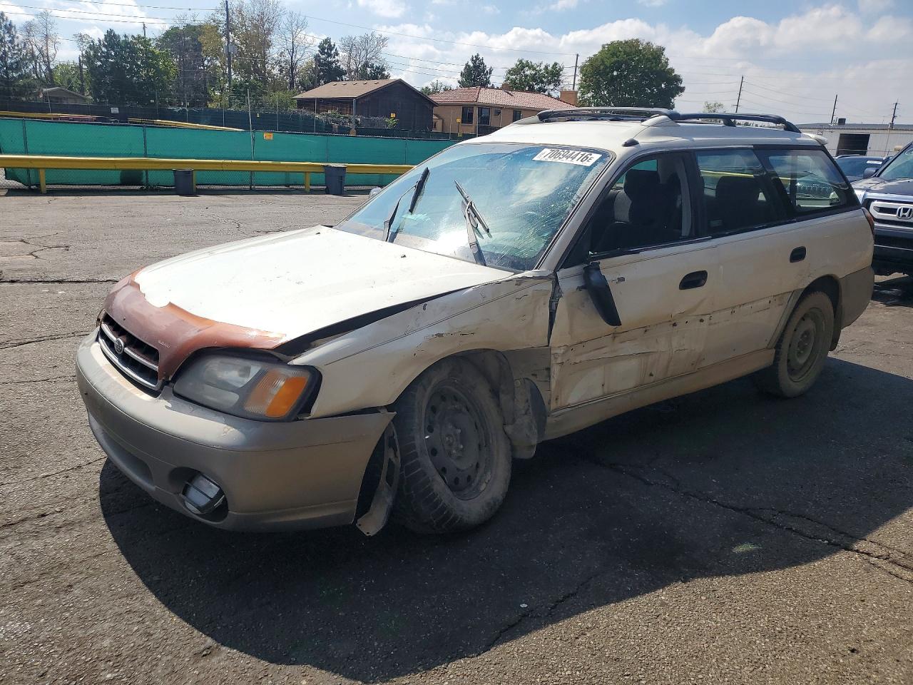 2000 SUBARU LEGACY OUTBACK AWP | 4S3BH675XY7669191 | UPCARS