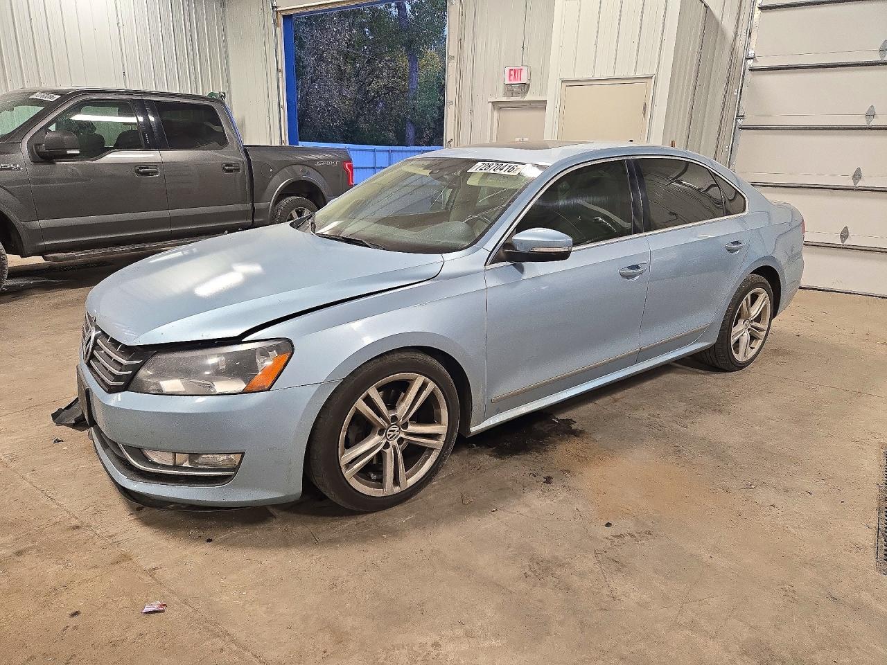 2013 VOLKSWAGEN PASSAT SEL | 1VWCN7A36DC048670 | UPCARS