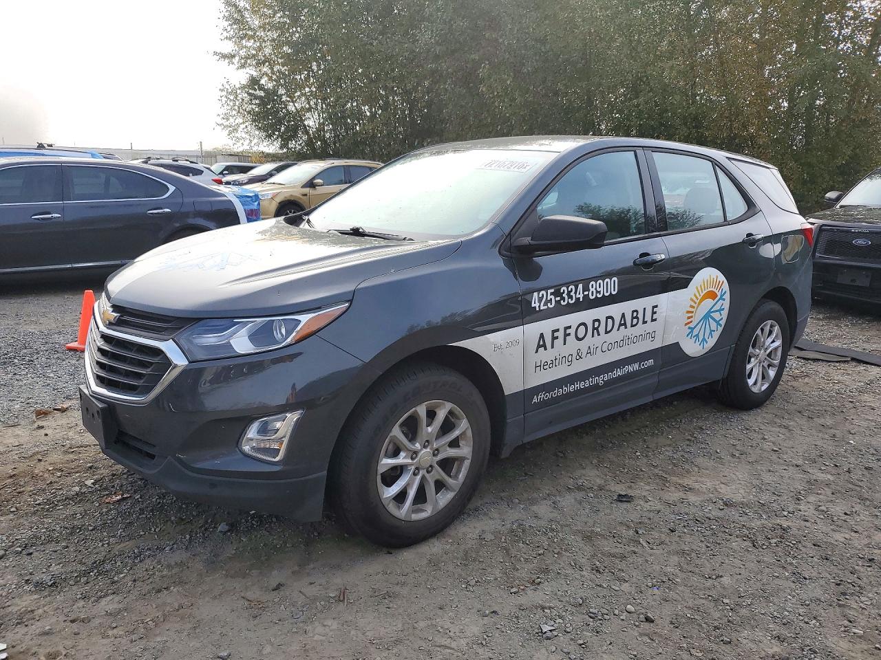 2018 CHEVROLET EQUINOX LS | 3GNAXHEV1JS628945 | UPCARS