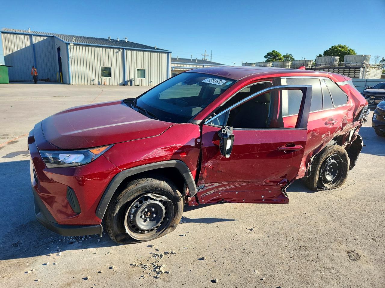 2022 TOYOTA RAV4 LE | 2T3H1RFV2NW228334 | UPCARS