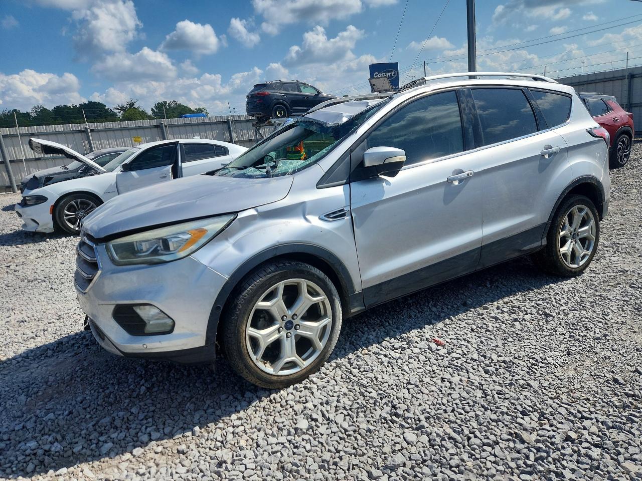 2017 FORD ESCAPE TITANIUM | 1FMCU0JD6HUA74767 | UPCARS