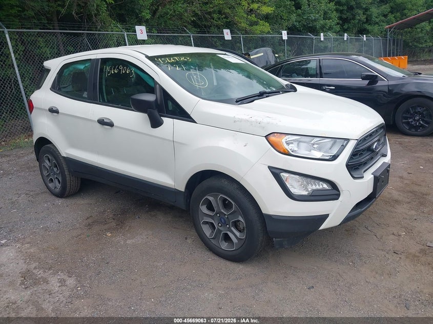2020 FORD ECOSPORT S | MAJ3S2FE3LC353024 | UPCARS
