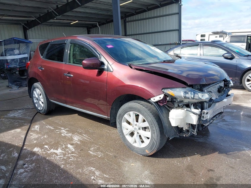 2014 NISSAN MURANO S | JN8AZ1MW3EW522886 | UPCARS