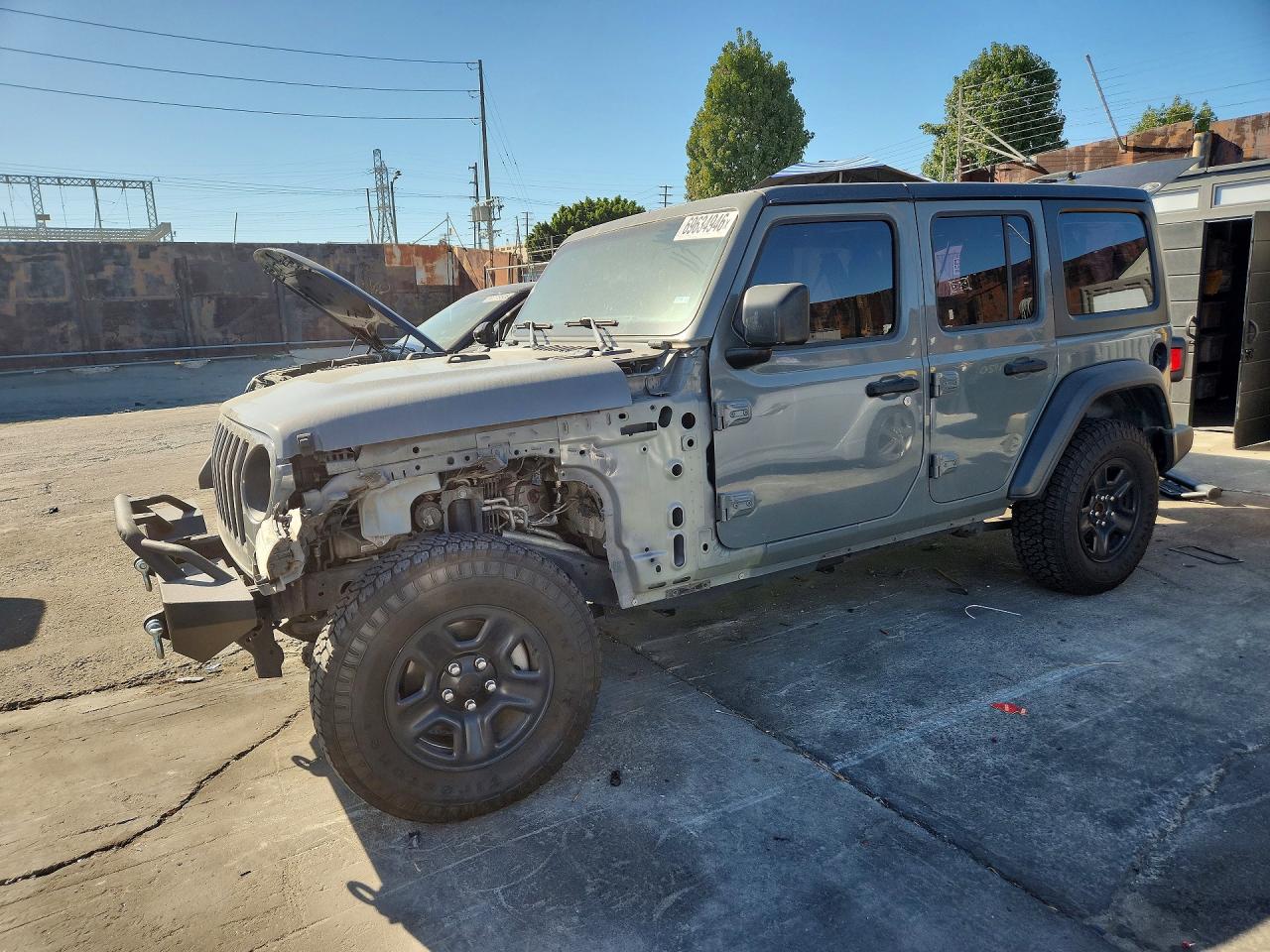 2018 JEEP WRANGLER SPORT | 1C4HJXDN2JW232581 | UPCARS