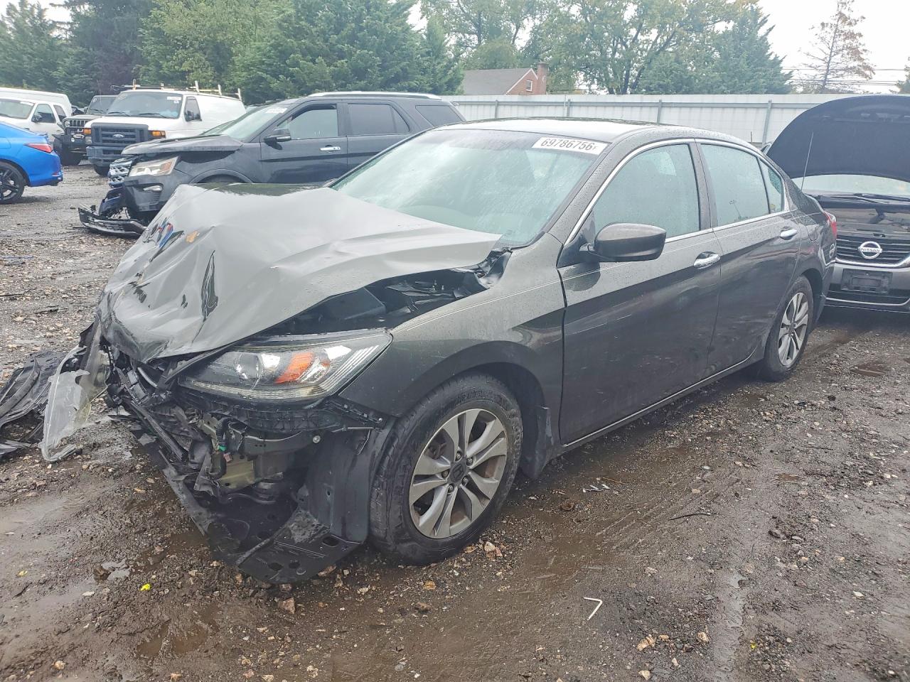 2014 HONDA ACCORD LX | 1HGCR2F34EA255916 | UPCARS