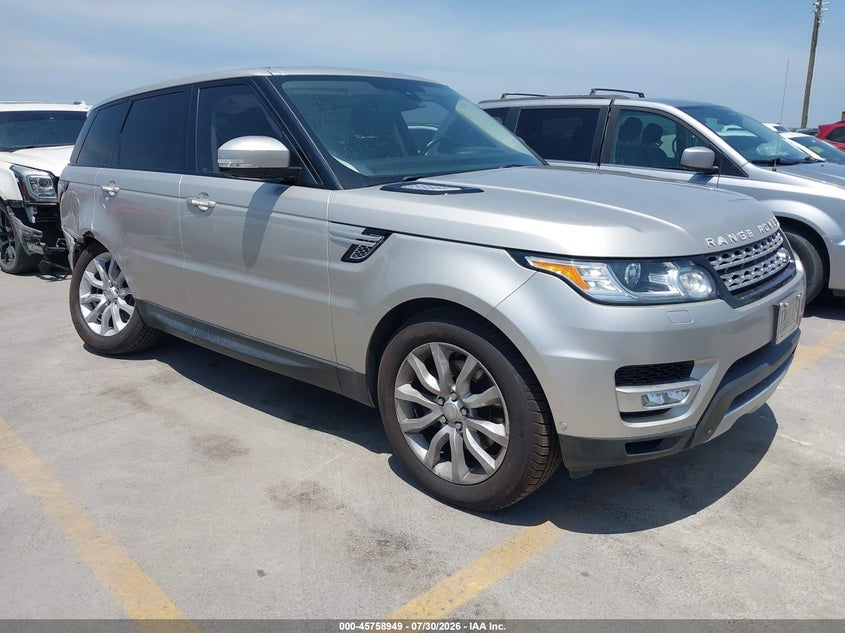 2015 LAND ROVER RANGE ROVER SPORT 3.0L V6 SUPERCHARGED HSE | SALWR2VF0FA626264 | UPCARS