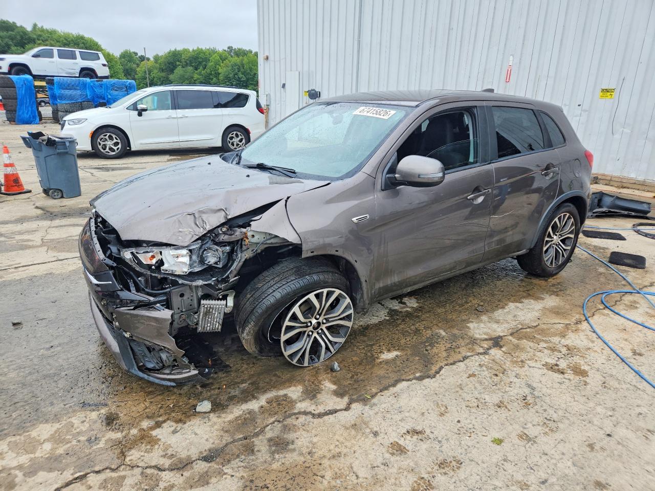 2018 MITSUBISHI OUTLANDER ES | JA4AR3AU4JU006854 | UPCARS