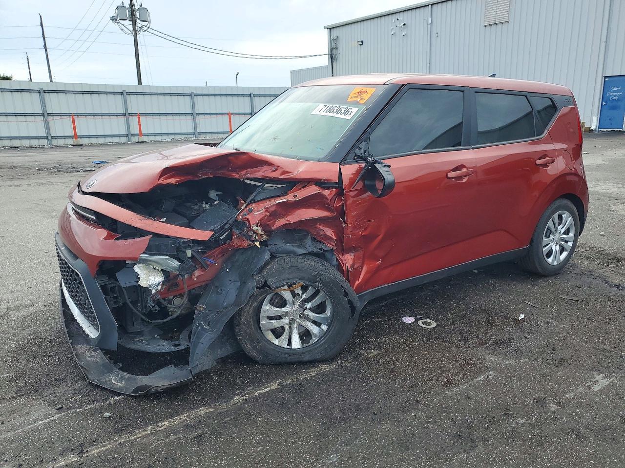 2021 KIA SOU LX | KNDJ23AU3M7758543 | UPCARS