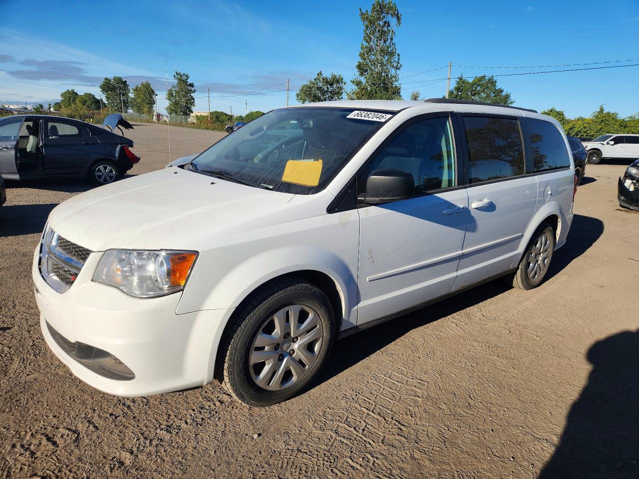 2016 DODGE CARAVAN SE | 2C4RDGBG4GR381527 | UPCARS