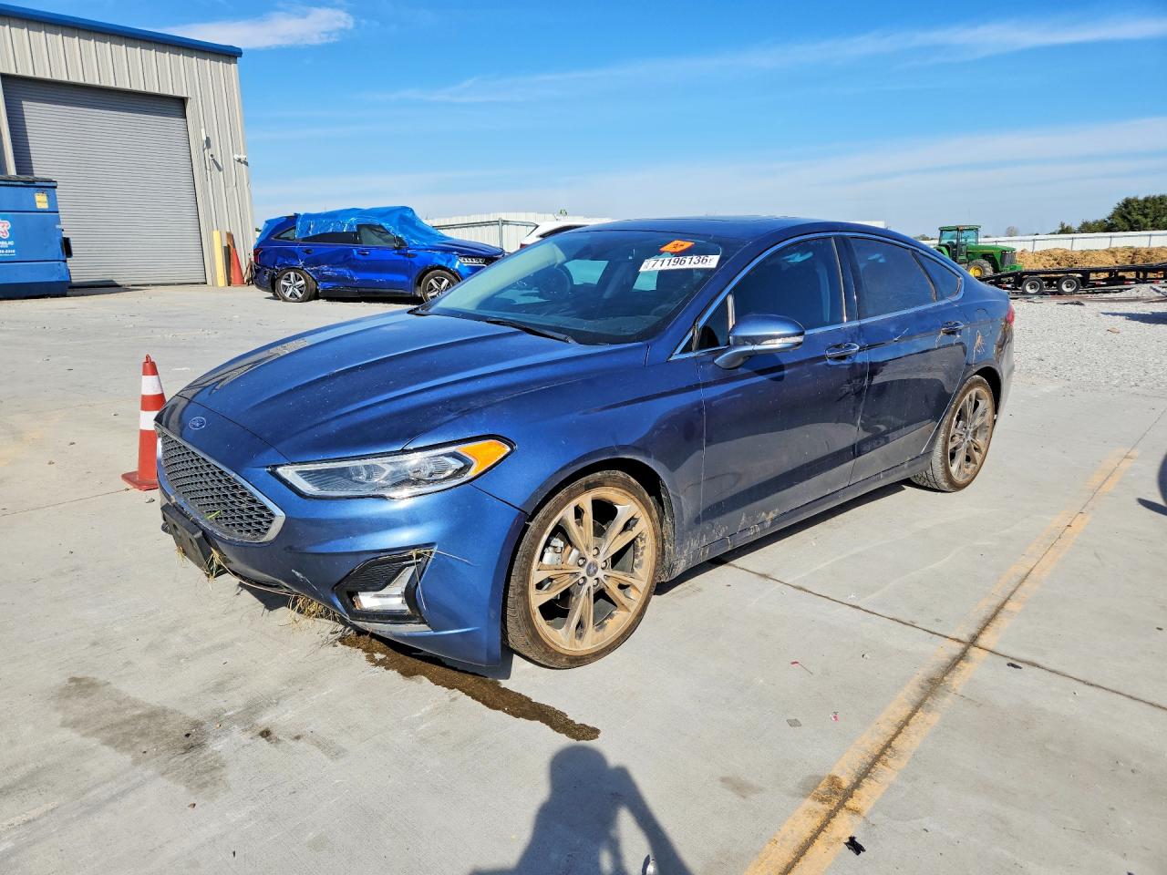 2019 FORD FUSION TITANIUM | 3FA6P0K91KR253113 | UPCARS