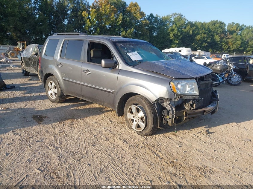 2011 HONDA PILOT EX-L | 5FNYF4H76BB097557 | UPCARS