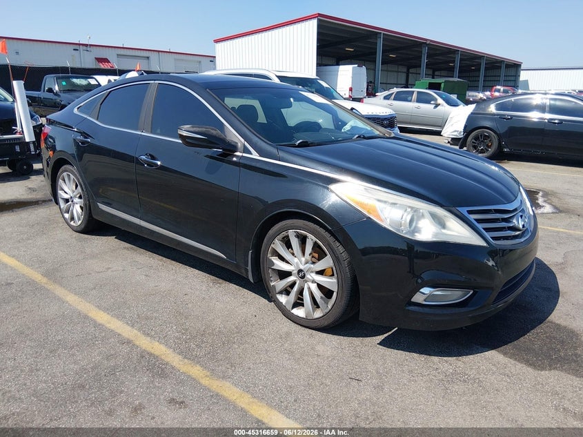 2012 HYUNDAI AZERA | KMHFH4JG4CA177747 | UPCARS
