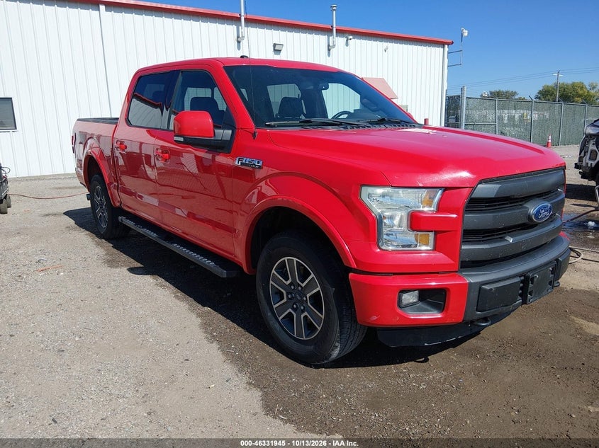 2015 FORD F-150 LARIAT | 1FTEW1EFXFKE85705 | UPCARS