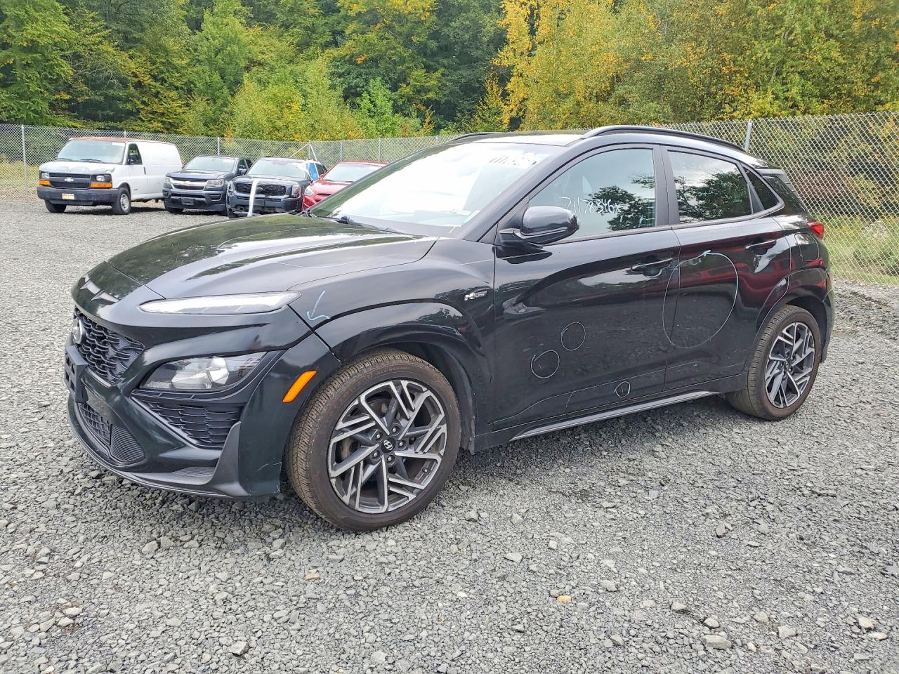 2022 HYUNDAI KONA N LINE | KM8K33A31NU820870 | UPCARS