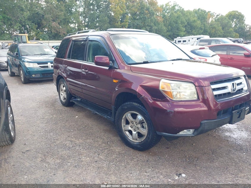 2007 HONDA PILOT EX-L | 2HKYF185X7H523353 | UPCARS