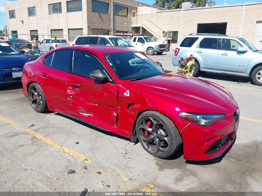 2019 ALFA ROMEO GIULIA QUADRIFOGLIO RWD | ZARFAMEV0K7602917 | UPCARS