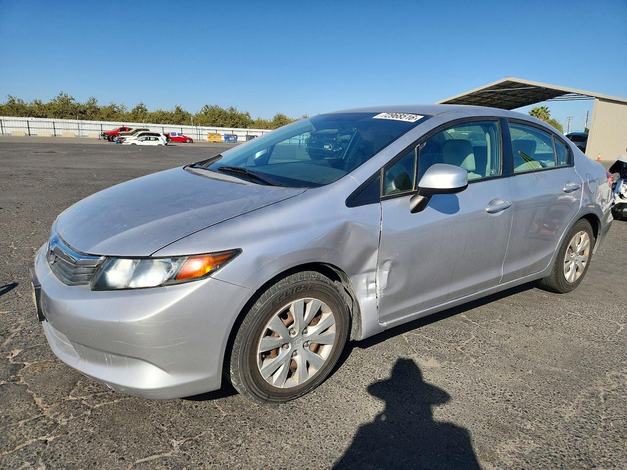 2012 HONDA CIVIC LX | 19XFB2F53CE361527 | UPCARS