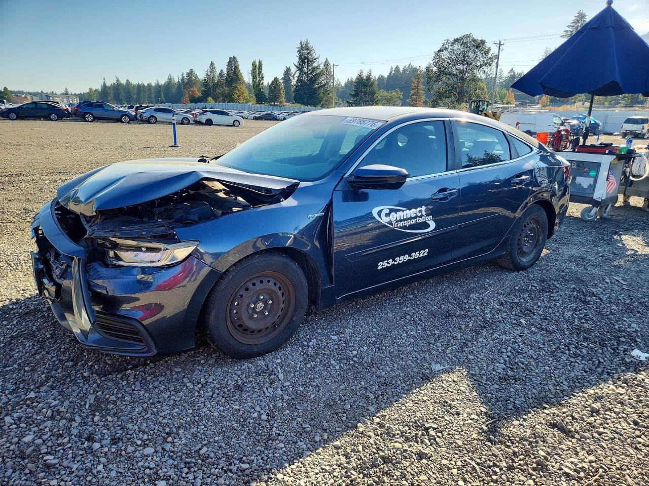 2019 HONDA INSIGHT EX | 19XZE4F57KE029377 | UPCARS