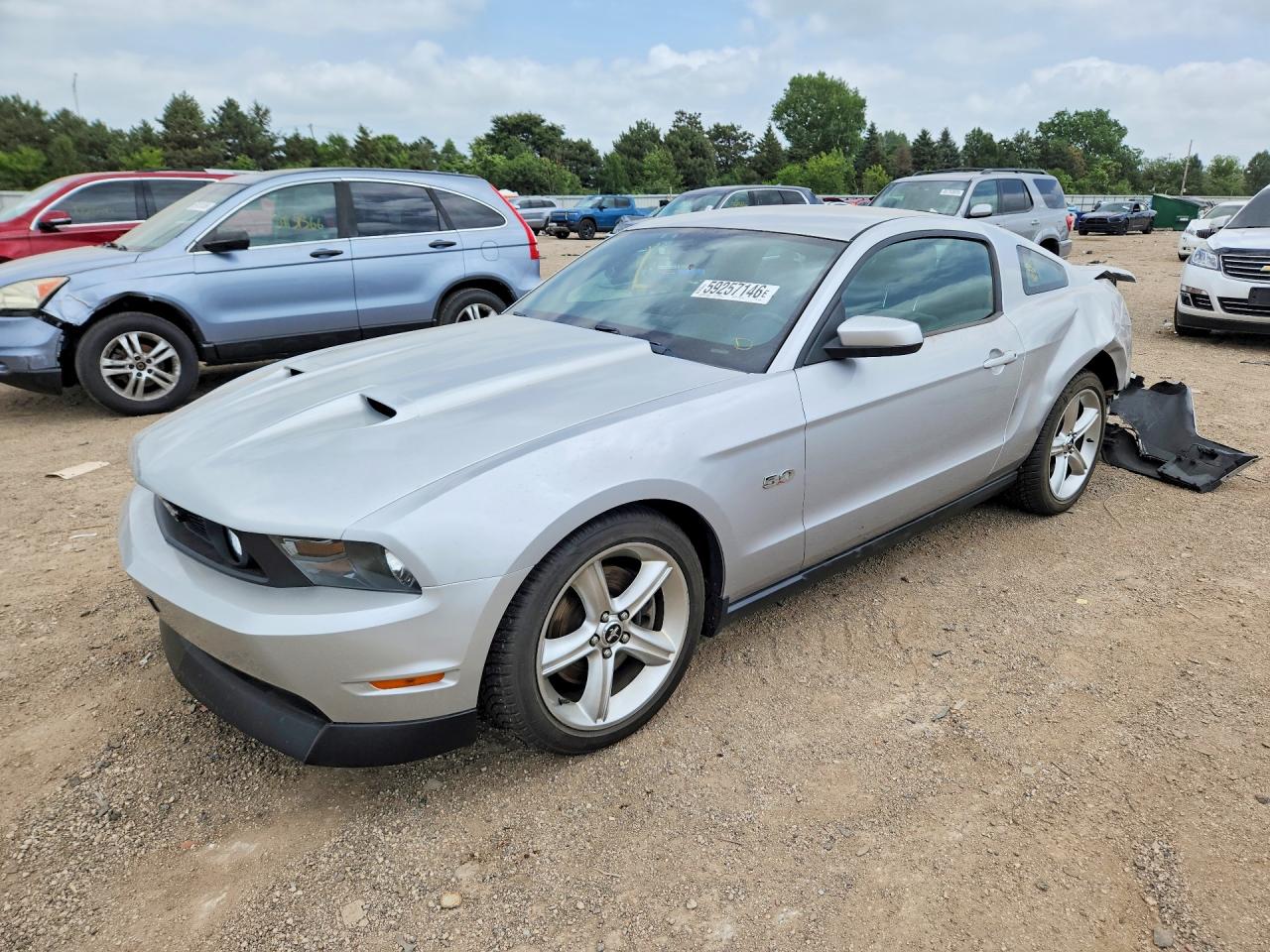 2012 FORD MUSTAN GT | 1ZVBP8CF3C5255832 | UPCARS