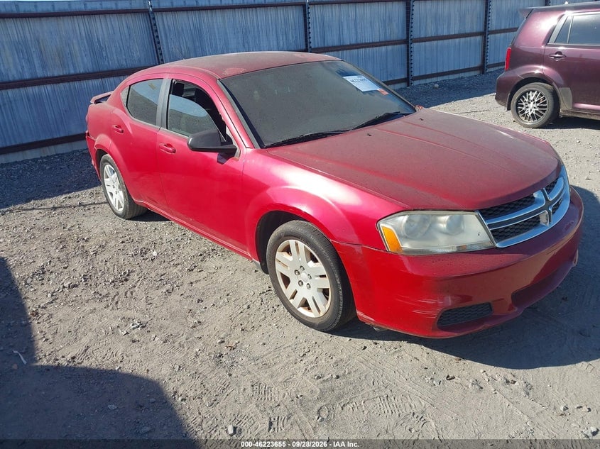 2013 DODGE AVENGER SE | 1C3CDZAB3DN610851 | UPCARS