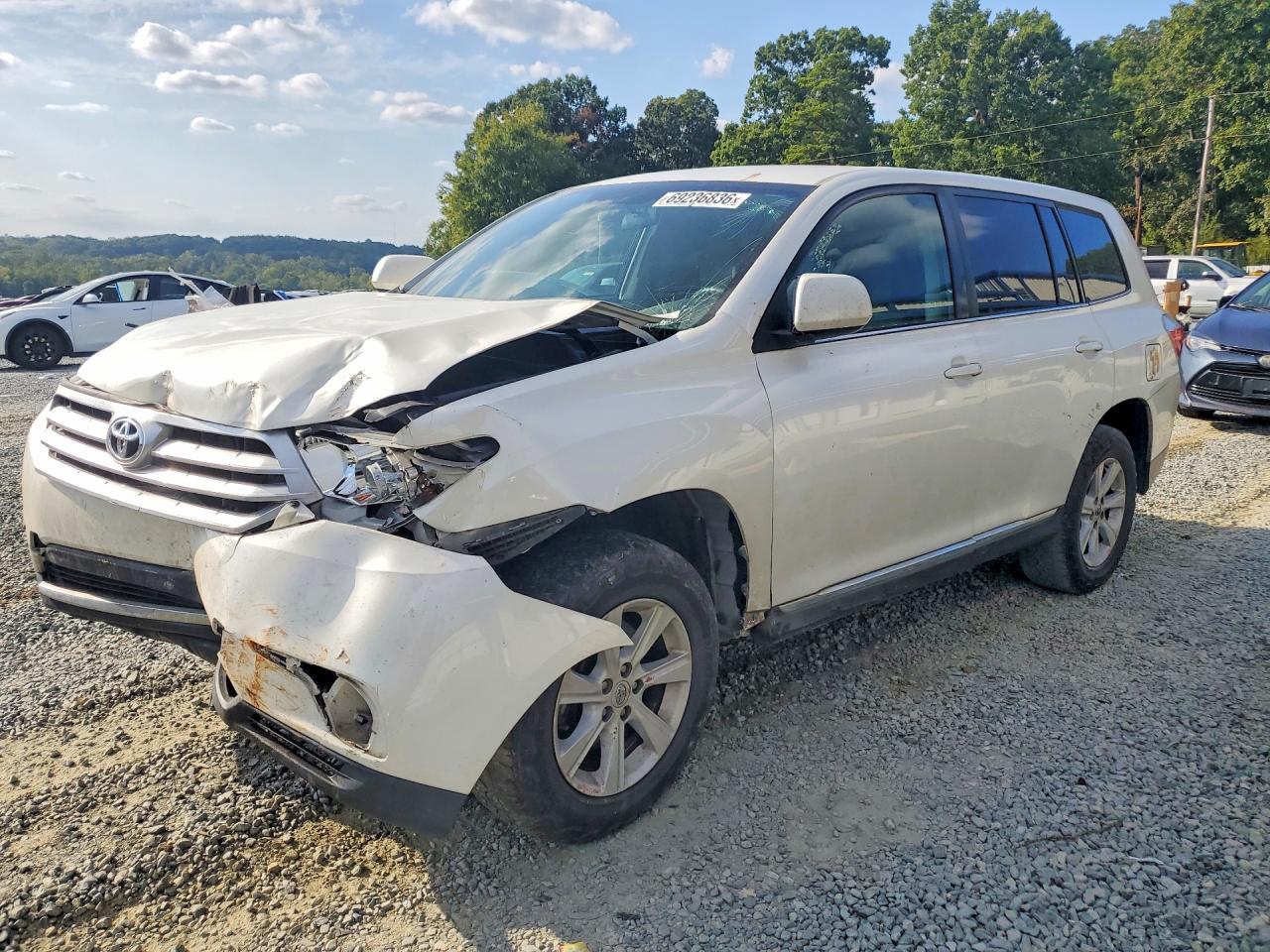2013 TOYOTA HIGHLANDER BASE | 5TDZK3EH6DS102245 | UPCARS