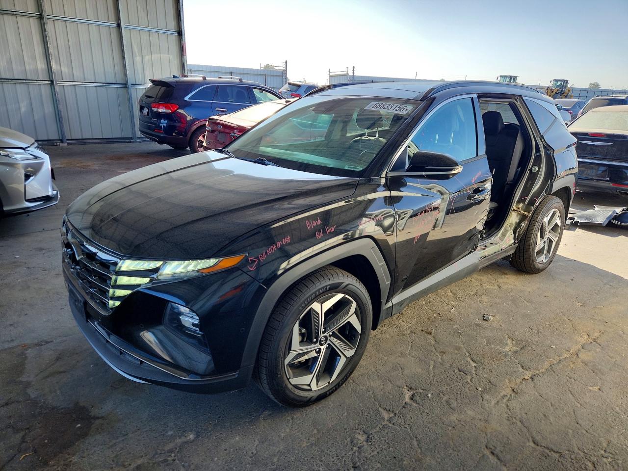 2022 HYUNDAI TUCSON LIMITED | 5NMJECAE3NH105544 | UPCARS