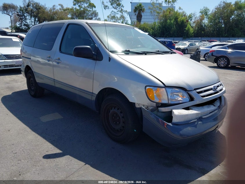 2001 TOYOTA SIENNA CE | 4T3ZF19C11U397658 | UPCARS