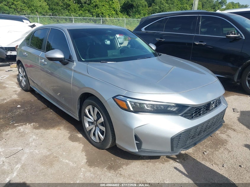 2025 HONDA CIVIC LX | 2HGFE2F22SH541969 | UPCARS