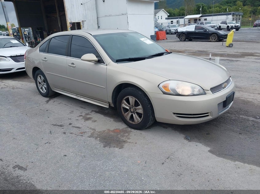 2012 CHEVROLET IMPALA LS | 2G1WF5E33C1235616 | UPCARS