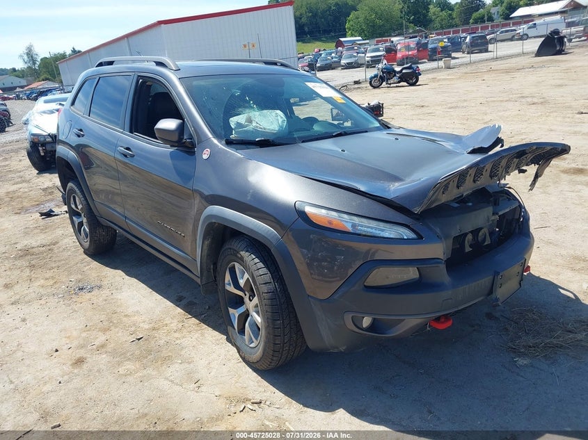 2015 JEEP CHEROKEE TRAILHAWK | 1C4PJMBS3FW563437 | UPCARS