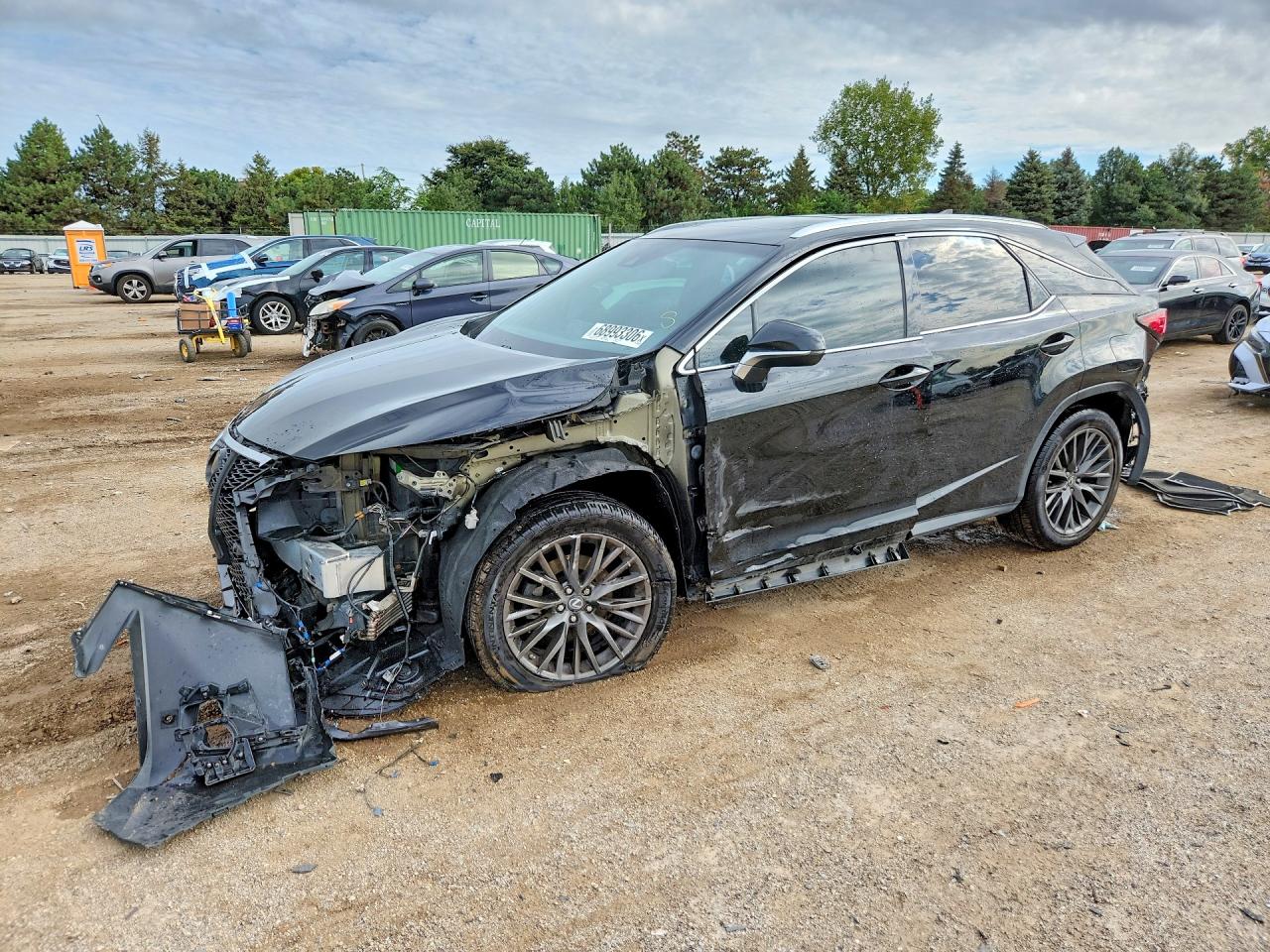 2016 LEXUS RX350 F SPORT | 2T2BZMCA4GC038417 | UPCARS