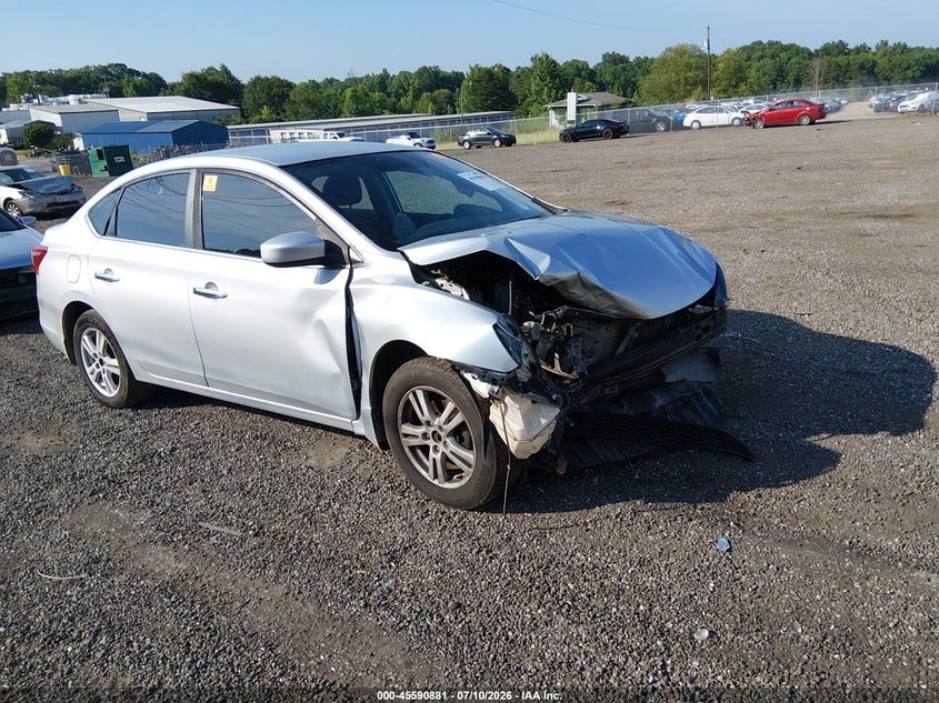 2017 NISSAN SENTRA S | 3N1AB7AP1HY247339 | UPCARS