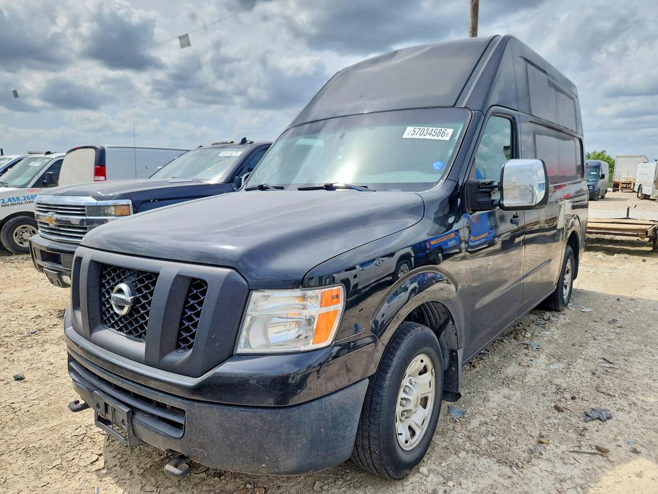 2016 NISSAN NV 2500 HD SV | 1N6AF0LY3GN801097 | UPCARS