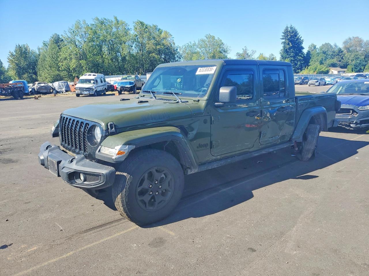 2021 JEEP GLADIATOR SPORT | 1C6HJTAG1ML607369 | UPCARS