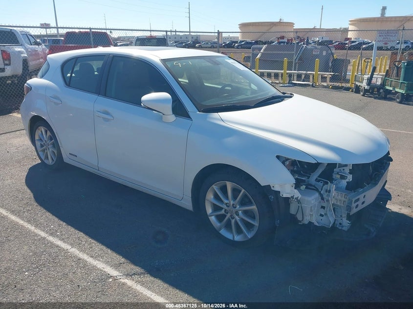 2012 LEXUS CT 200H PREMIUM | JTHKD5BH3C2094802 | UPCARS