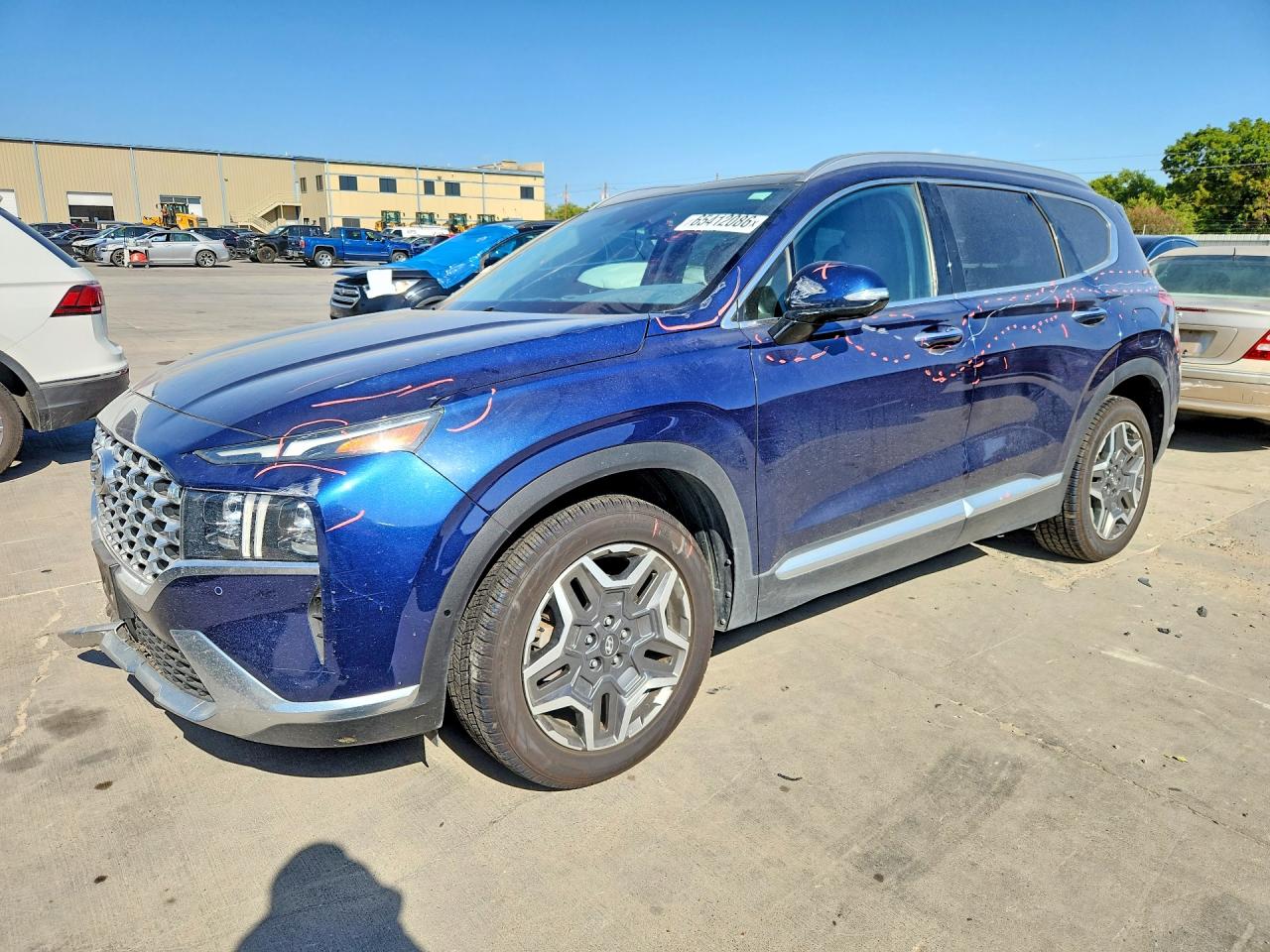 2021 HYUNDAI SANTA FE LIMITED | 5NMS44AL3MH333716 | UPCARS
