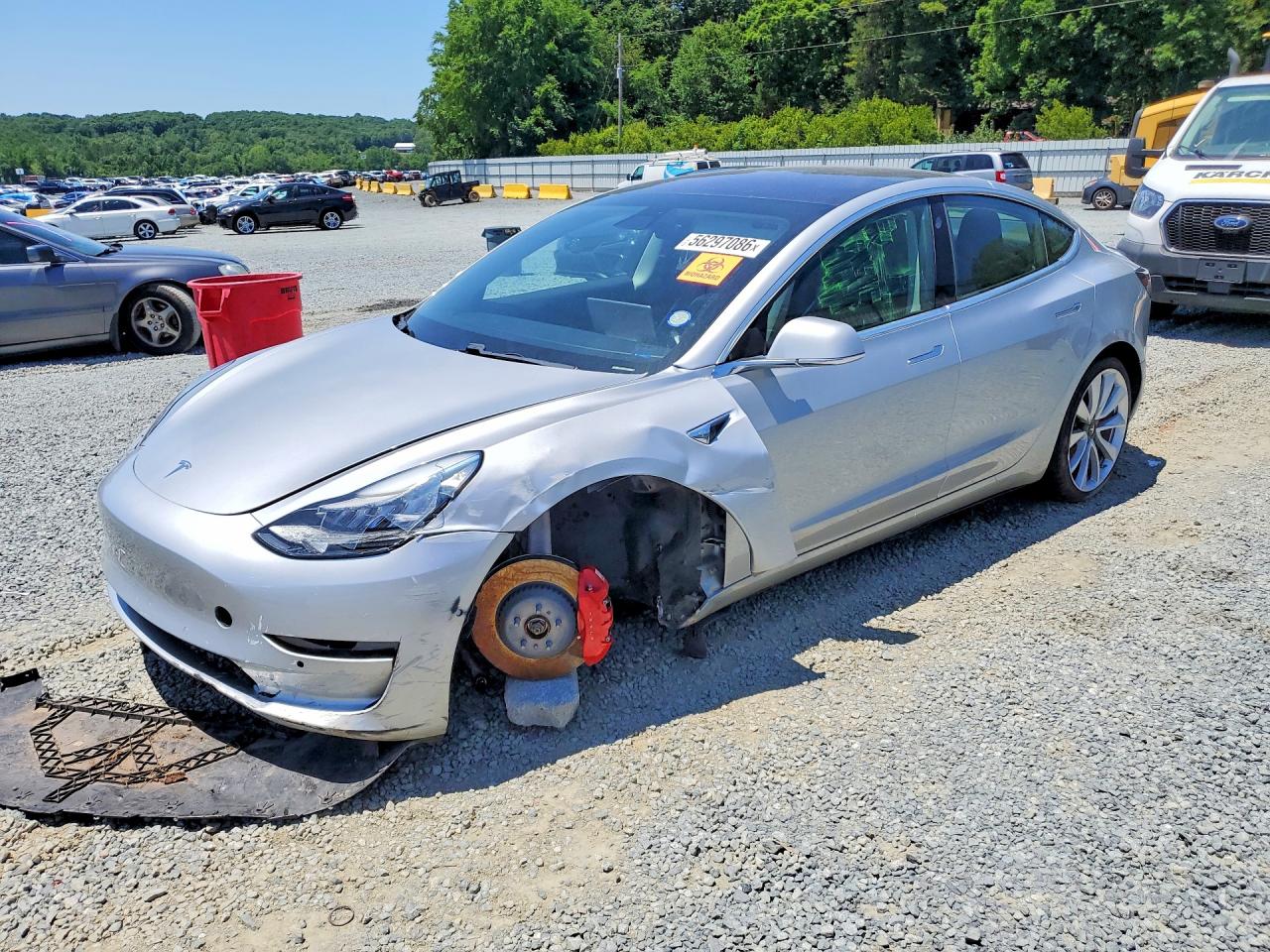 2018 TESLA MODEL 3 | 5YJ3E1EB7JF083329 | UPCARS