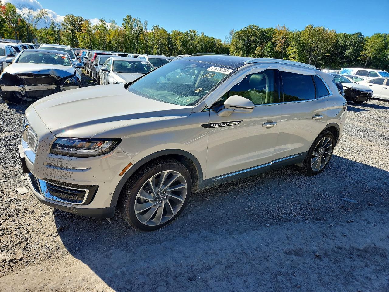 2020 LINCOLN NAUTILUS RESERVE | 2LMPJ8KPXLBL12835 | UPCARS